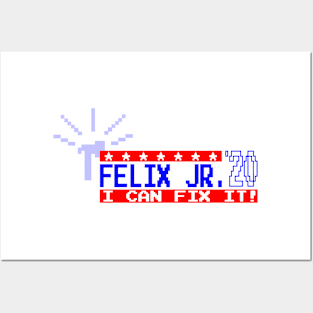 Felix Jr. Campaign Posters and Art